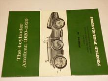 The 4-cylinder Amilcar, 1920-1929 - Profile publications