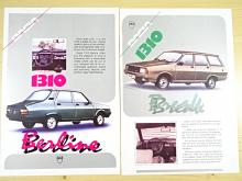 Dacia - 1310 Berline, 1310 Break, 1325 Liberta, 1304, 1309, 1307 - prospekt - 1993