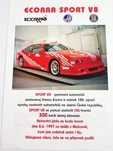 Ecorra sport V8 - Tatra - 1997 - prospekt