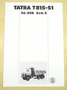 Tatra T 815-S1 26.208 6x6.2 - Semex - prospekt