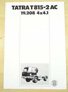 Tatra T 815-2AC 19.208 4x4.1 - Semex - prospekt