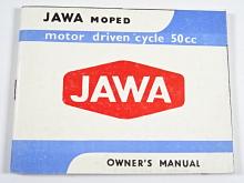 JAWA - moped - motor driven cycle 50 cc - Owner's Manual - Babetta - Supreme - American Jawa Ltd. - ZVL Považské strojárne, Považská Bystrica