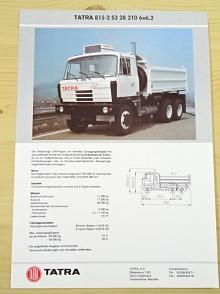 Tatra 815-2 S3 28 210 6x6.2 - prospekt