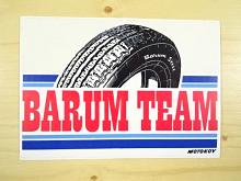 Barum Team - samolepka - Motokov
