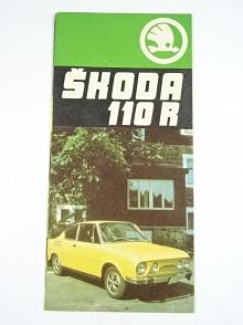 Škoda 110 R - prospekt