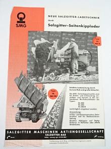 SMG - Neue Salzgitter - Ladetechnik durch Salzgitter - Seitenkipplader - Krupp - prospekt - reklama