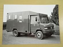 Mercedes-Benz - 814 D - Royal Mail - fotografie s popisem
