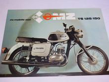 MZ TS 125/150 - 1983 - prospekt