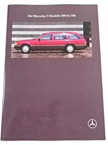 Mercedes - Benz - T-Modelle 200 bis 300 - 1989 - prospekt