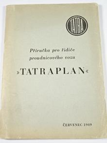 Tatra T 600 - Tatraplan - příručka pro řidiče - 1949