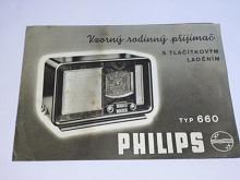 Philips typ 660 - prospekt