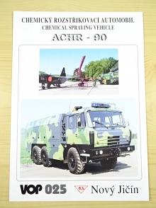 Tatra 815 ACHR-90 - chemický rozstřikovací automobil - prospekt - VOP 025 Nový Jičín
