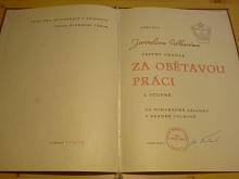 Svazarm - čestný odznak Za obětavou práci I. stupně - 1976