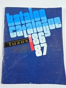 Tuzex - katalog - catalogue 1986 - 1987 + ceník