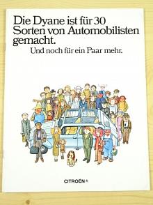 Citroën - Dyane - prospekt - 1970