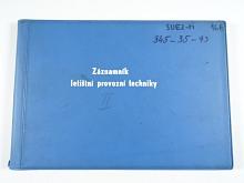Záznamník letištní provozní techniky - spouštěcí zdroj SUEZ-M - Praga V3S