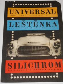 Universal, leštěnka, Silichrom - leták - Škoda Octavia, Felicia