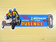 Hejnal Vodenka racing team Ouběnice - Motokov - Barum - Benzina - PAL - samolepka