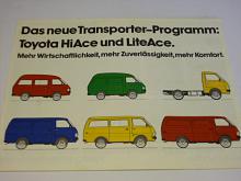 Toyota HiAce, LiteAce - Transporter - Programm - prospekt