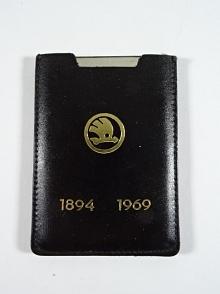 Škoda 1894 - 1969 - reklamní zrcátko