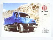 Tatra T 163 - návod k obsluze a údržbě kapotových automobilů - 2002