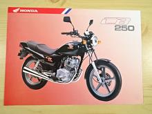 Honda CB 250 - prospekt - 1995