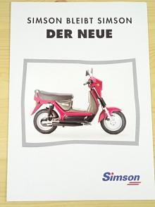 Simson bleibt Simson - der neue - prospekt - 1993