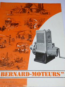 Bernard - Moteurs - prospekt - 1938