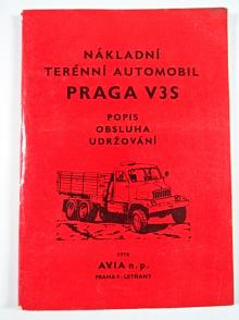 Praga V3S - popis, obsluha, udržování - 1978
