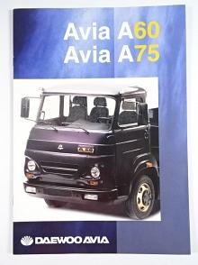 Avia A 60 - Avia A 75 - prospekt - Daewoo Avia