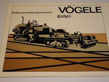 Vögele - Bodenvermörtelungsmaschine BVM1 - prospekt - 1964