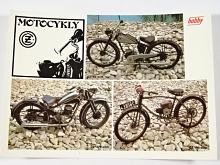 Motocykly ČZ - pohlednice - 1979