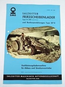 SMG - Salzgitter Frässcheibenlader Type FL 300 und Bunkerpendelwagen Type BP 8 - prospekt