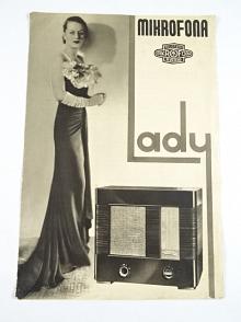 Mikrofona Lady - radio - prospekt