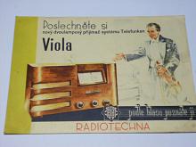 Telefunken Viola - Radiotechna - prospekt