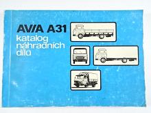 Avia A 31 - katalog náhradních dílů - 1985