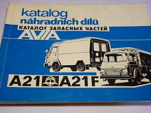 Avia A 21, A 21 F - katalog náhradních dílů - 1984