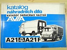 Avia A 21, A 21 F - katalog náhradních dílů - 1984