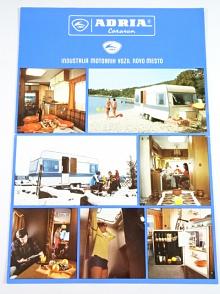 Adria Caravan - prospekt - IMV - Industrija Motornih Vozil Novo Mesto - Jugoslavija