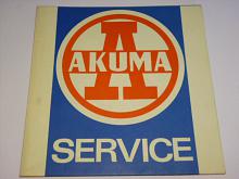 Akuma Service - mapa - 1971