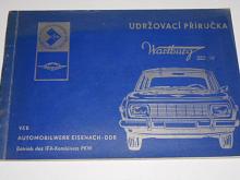 Wartburg 353 Limuzína a Turist - udržovací příručka osobního vozu - 1980