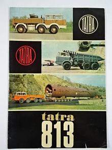 Tatra 813 - desky na prospekty - Motokov