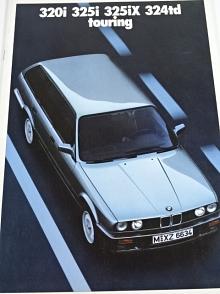 BMW 320i, 325i, 325iX, 324td touring - 1987 - prospekt