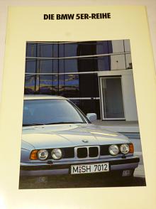 BMW 5er-reihe - 1992 - prospekt