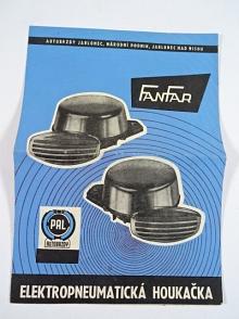 Pal - Fanfar - elektropneumatická houkačka - prospekt - 1966