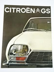 Citroën GS - prospekt - 1970