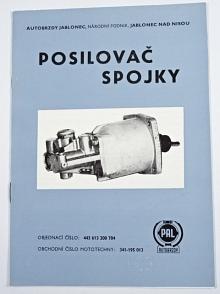 Pal autobrzdy - posilovač spojky - 1985