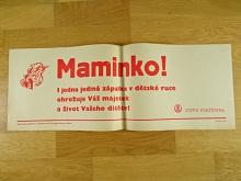 Maminko! Státní pojišťovna - plakát