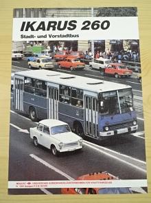 Ikarus 260 Stadt- und Vorstadtbus - prospekt - Mogürt
