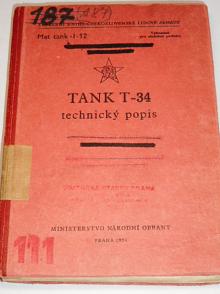 Tank T-34 - technický popis - 1954